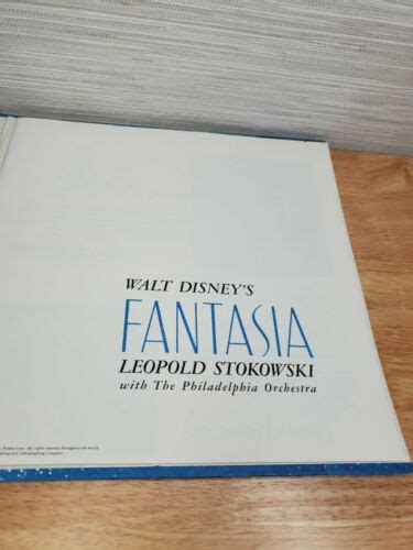 Popsike Com Vinyl LP Walt Disneys Fantasia Leopold Stokowski 3