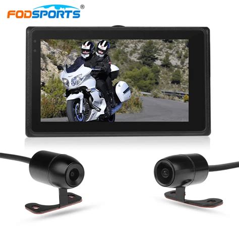 Fodsports Inch Upgraded T Wifi Motorcycle Dvr P Video Recorder