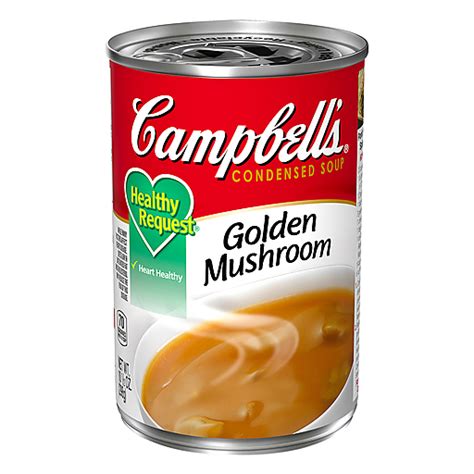 Campbells® Condensed Healthy Request® Golden Mushroom Soup 105 Oz