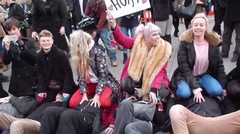Law Face Sitting Protests In London Youtube
