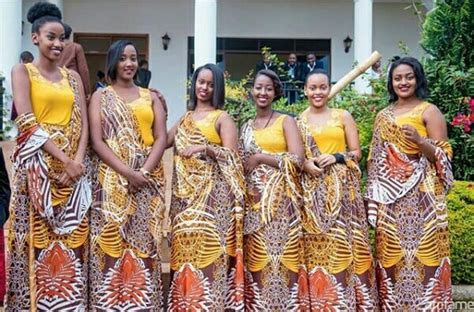 Clipkulture Beautiful Bridesmaids In African Print Mushanana