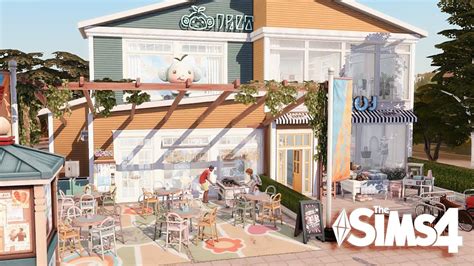 The Sims 4 Retail Shop Boutique And Boba Tea Cafe The Sims 4 Build
