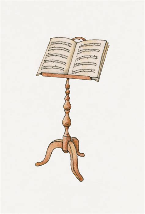 Toca 2300 synergy wood conga set with stand, order your toca 2300 synergy wood conga set with stand from ams and enjoy 0% interest payment plans, free shipping, free extended warranty & 45 day money back guarantee. Illustration Of Sheet Music On Wooden Music Stand Digital Art by Dorling Kindersley