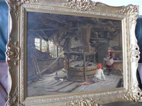 Ryton On Dunsmore Old Flour Mill Sidney Currie Painting Our