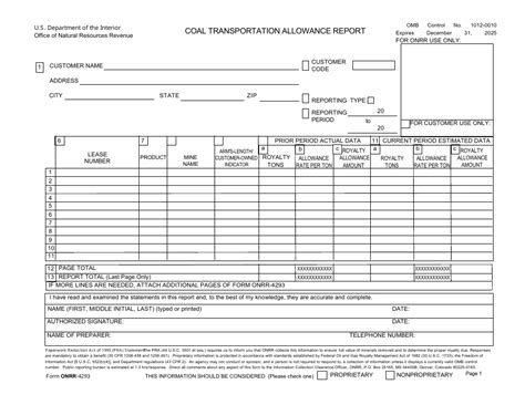Form Onrr 4293 Fill Out Sign Online And Download Printable Pdf