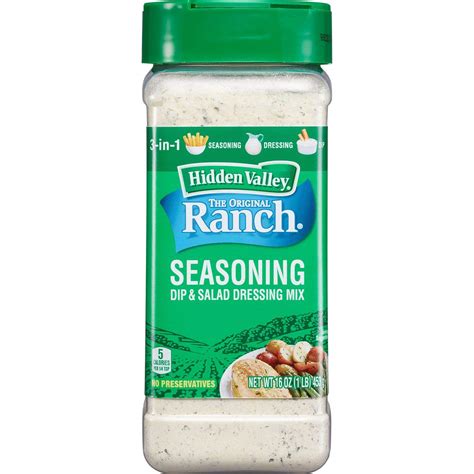 Hidden Valley Original Ranch Seasoning And Salad Dressing Mix 16 Oz Grocery