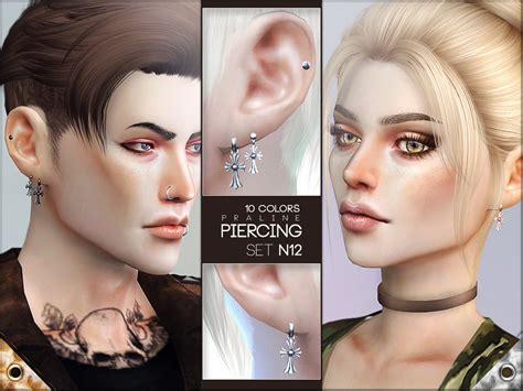 The Sims Resource Piercing Set N12