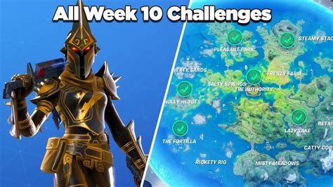 Fortnite All Week 10 Challenges Guide Fortnite Chapter 2 Season 3
