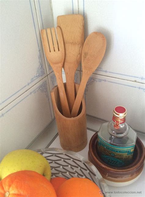 Utensilios Decorativos De Madera Para La Cocina Comprar Artesania