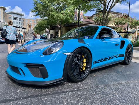 Porsche Gt3 Rs Blue Miami