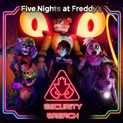 Five Nights At Freddys Security Breach 2021 Playstation 4 Box Cover