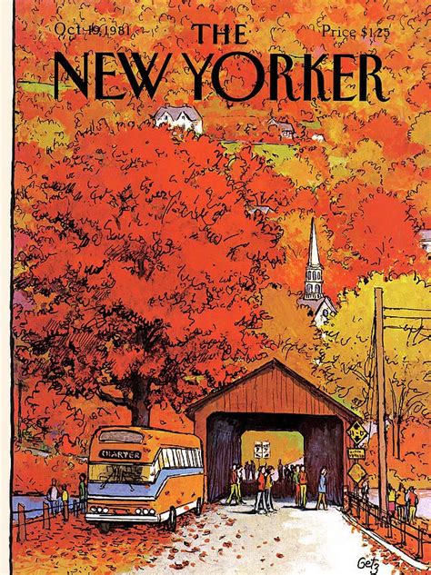 New Yorker October 19th 1981 By Arthur Getz New Yorker Covers The