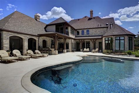 A French Chateaux Style Dream Home In Southlake Texas Brick Exterior