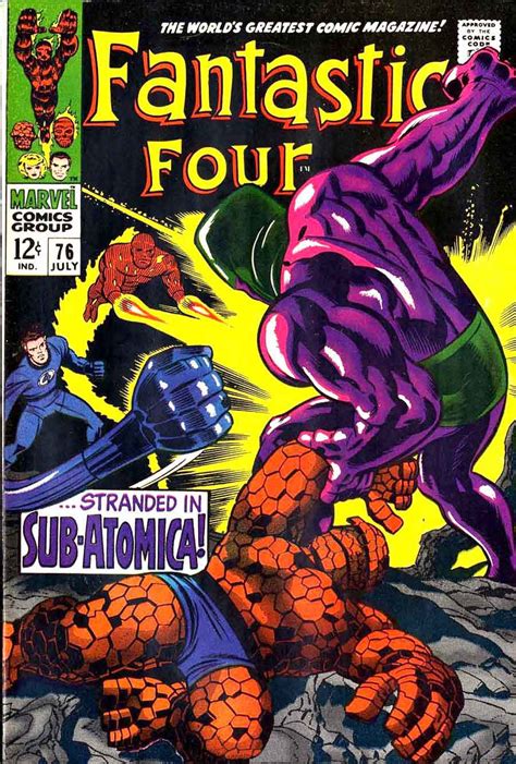 Jack Kirby Fantastic Four Cover Art