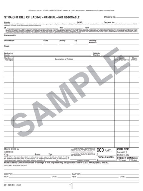 How To Fill Out A Straight Bill Of Lading Fill Out And Sign Online Dochub