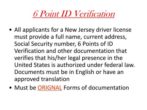 Ppt Nj Laws Governing Driver Licenses Powerpoint Presentation Free