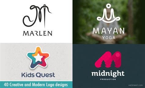 40 Modern And Creative Logo Design Examples For Your Inspiration
