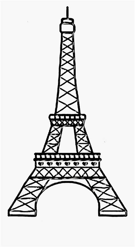 Locally nicknamed la dame de fer (french for iron lady. Eiffel Tower Paris Drawing , Free Transparent Clipart ...