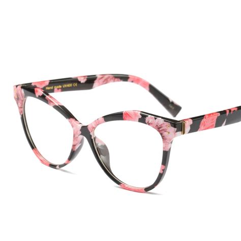 Buy Women Retro Cat Eyeglasses Brand Designer