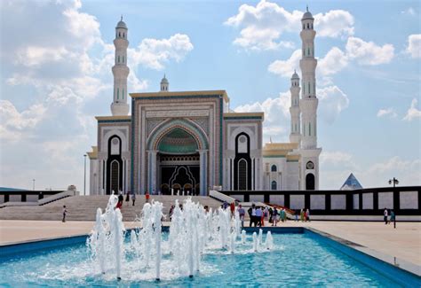 Hazrat Sultan Mosque Kazakhstan Beautiful Mosque Pictures