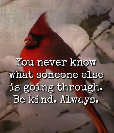 You Never Know What Someone Else Is Going Through Be Kind Always