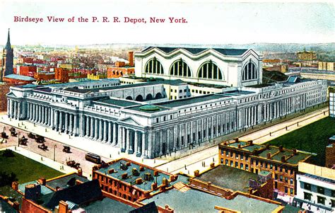 Old New York In Postcards 9 Penn Station Interiors