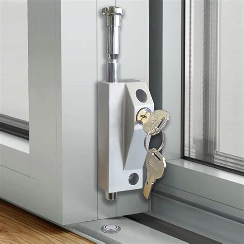 Buy Sliding Glass Door Lock With Key 2 Pack Patio Sliding Door Lock