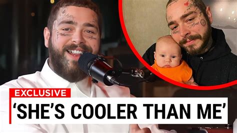 Post Malone Reveals All New Details On His Baby Daughter Youtube