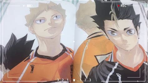 Haikyuu Ending And Beginning Complete Illustration Book Youtube