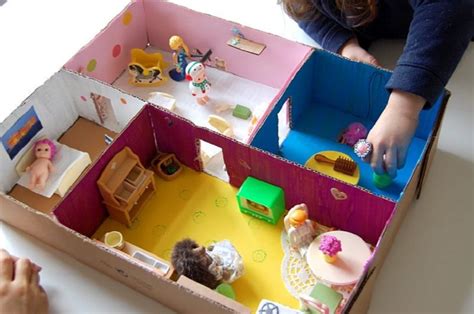 Cómo Hacer Una Casa De Muñecas Con Cartón Reciclado Madres Hoy