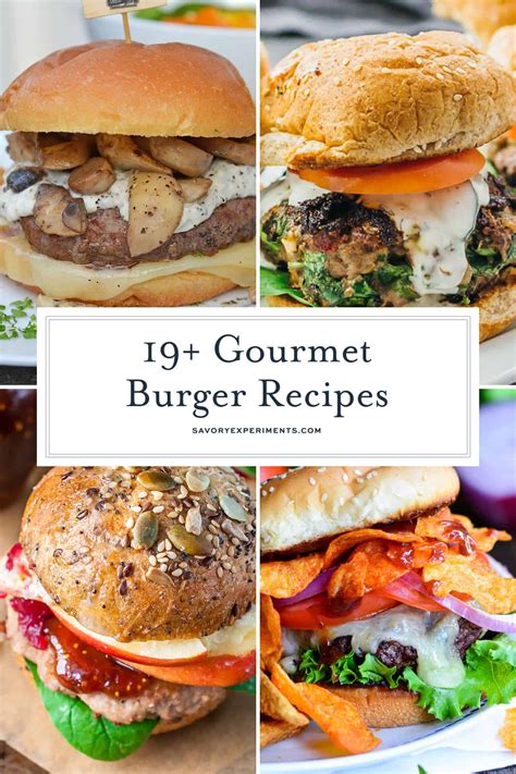 19 Gourmet Burger Recipes Syndication Cloud