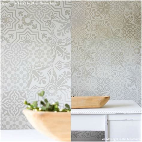 Stencil Design Challenge For Custom Painted And Stenciled Home Decor