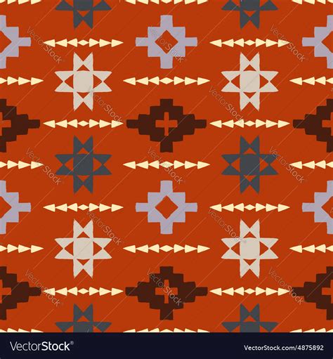 Navajo Tribal Ornament Royalty Free Vector Image