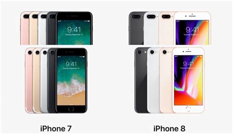 Differences Between Iphone 7 And Iphone 8 Full Comparison