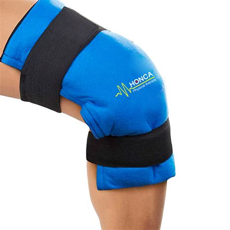Knee Ice Pack Wrap Hot And Cold Therapy Knee Support Brace Reusable