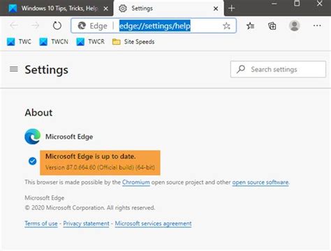 How To Check The Microsoft Edge Browser Version On Your Pc Riset