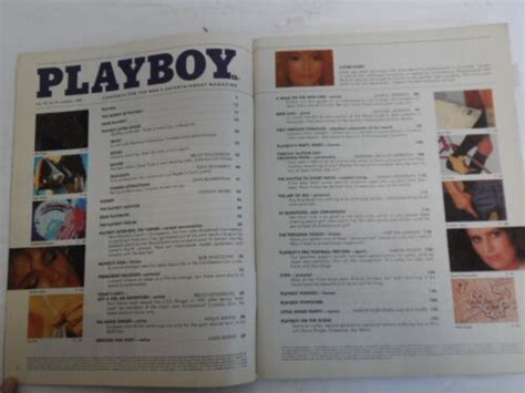 Playboy August Sybil Danning Carina Persson Ebay