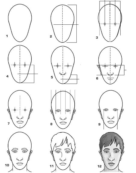 Step By Step Human Anatomy Drawings For You Drawing Tutorial Face
