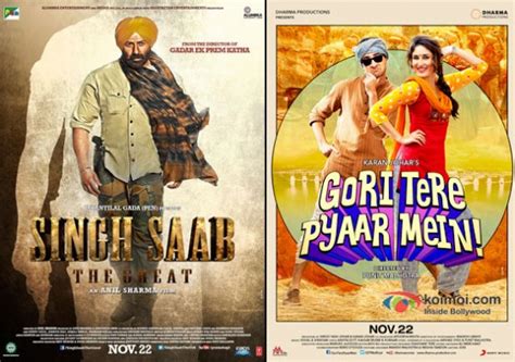 Singh Saab The Great And Gori Tere Pyaar Mein Dont Ignite 1st Week Box Office Collections Koimoi