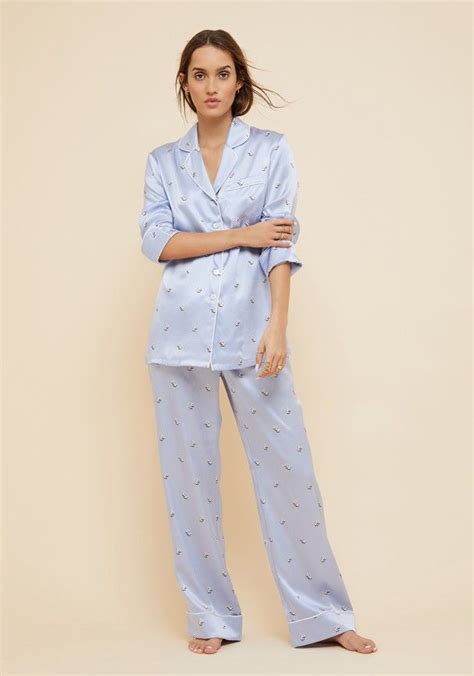 Olivia Von Halle Luxury Silk Nightwear Silk Pajamas Women Pajama