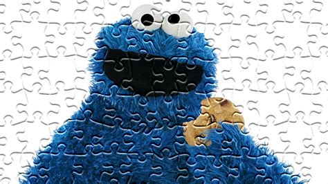 Sesame Street Cookie Monster Puzzle Games Youtube