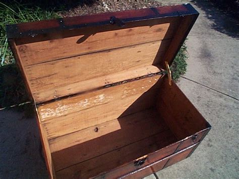 403 Restored Civil War Flat Top Antique Trunks For Sale And Available
