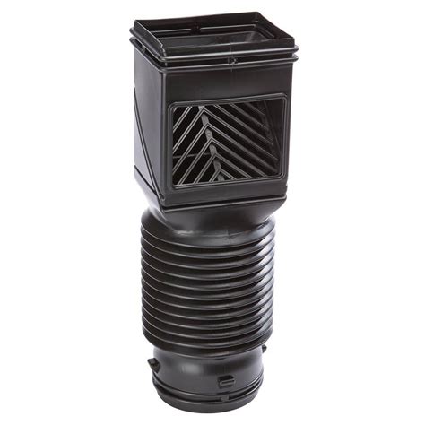 Amerimax Home Products Flex Grate Black Vinyl Downspout Filter The Home Depot