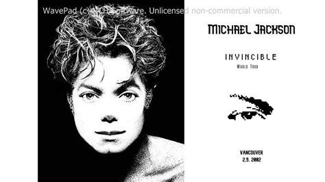 Michael Jackson Invincible World Tour 29 2002 Vancouver Fanmade