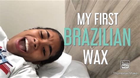 vlog my first brazilian wax youtube