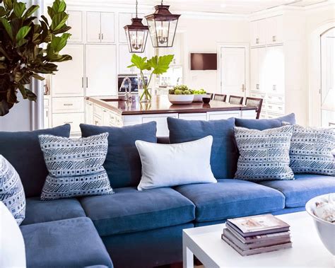 Navy Sofa Decorating Ideas 15 Design Ideas By Style