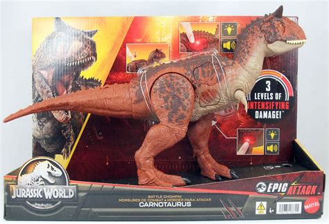 Jurassic World Mattel Battle Chompin Carnotaurus