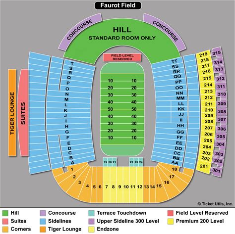 Husker Football Stadium Seating Chart