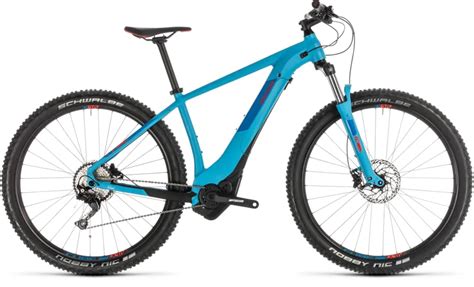 2019 Cube Reaction Hybrid Exc 500 Mens Electric Mountain Bike In Blue