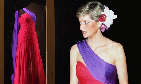 Princess Dianas Designer Gowns Go On Display At Kensington Palace